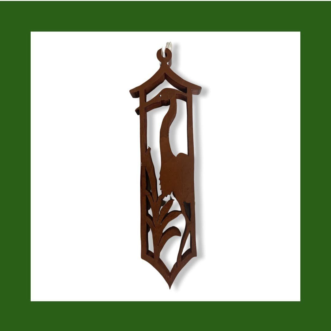 Great Egret Christmas Ornament