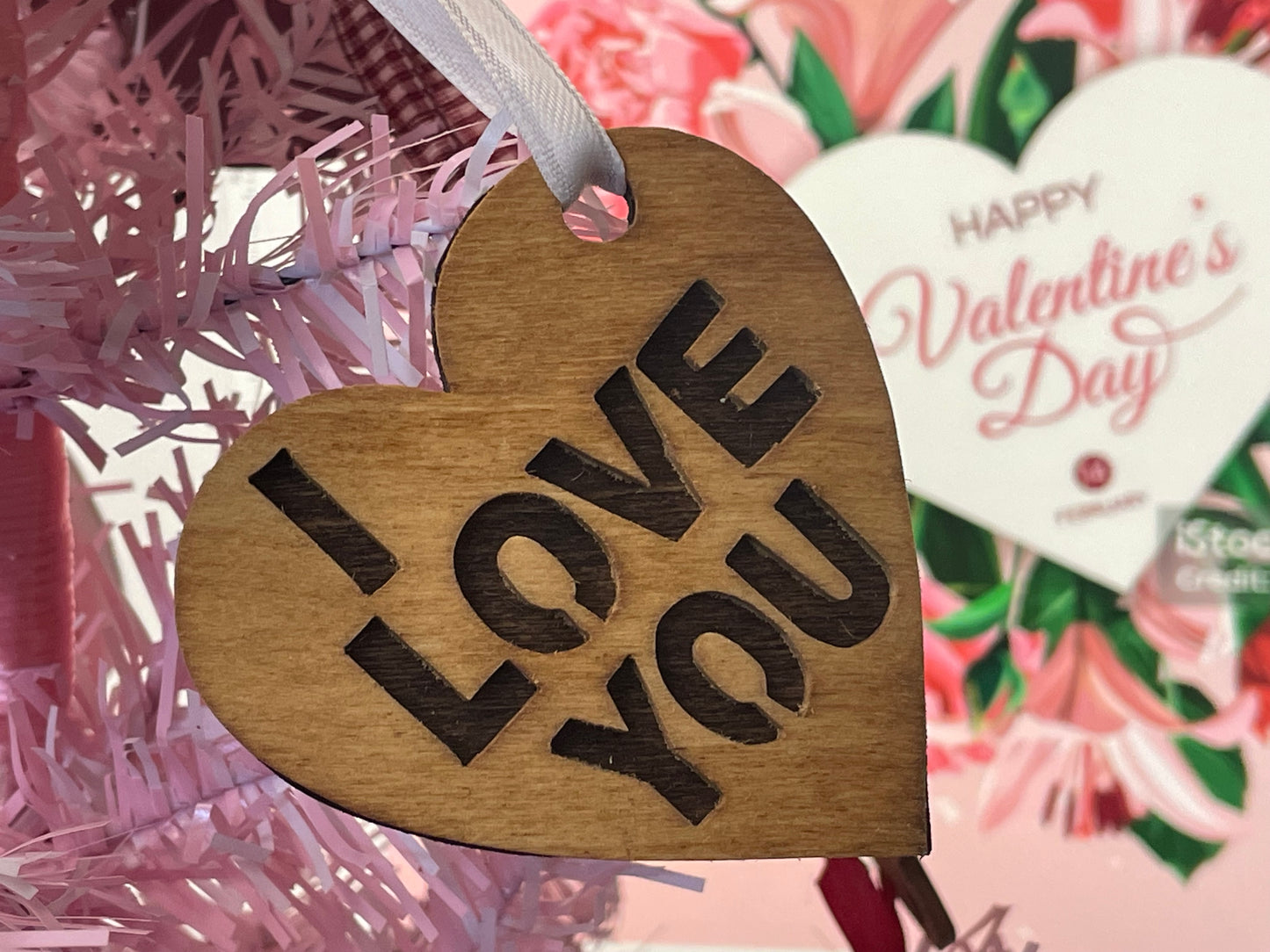 I love you ornament or keychain