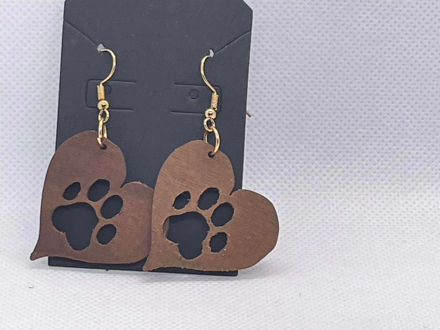 Heart with paw print