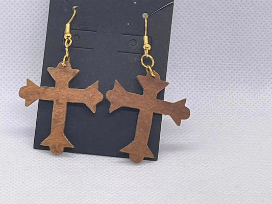 Cross earrings      Style b