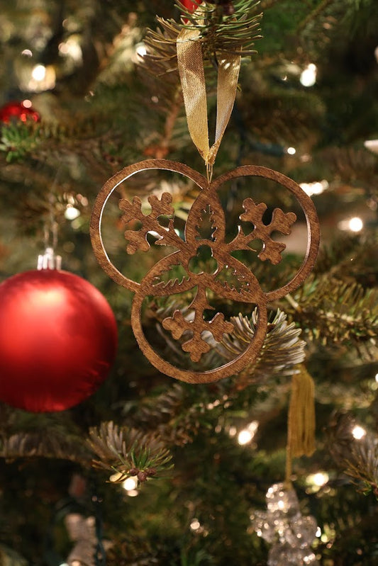 Wesley Monumental UMC logo ornament