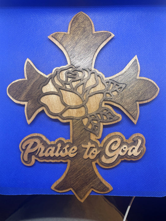 Praise to God Cross
